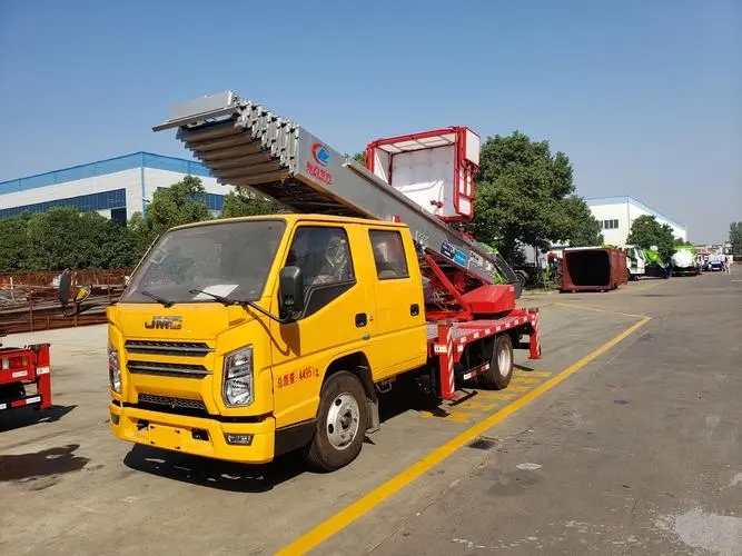 吴川附近云梯车出租 砂石搬运